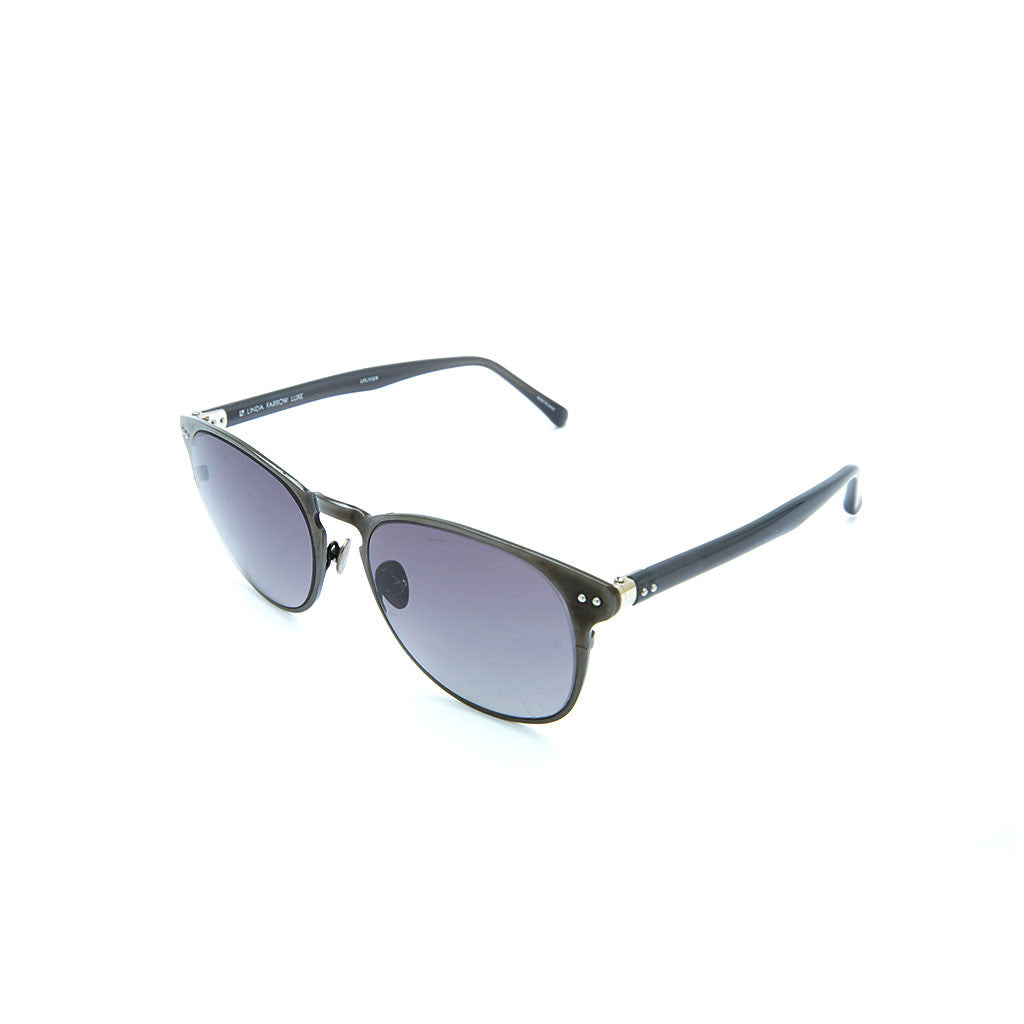 Linda Farrow Luxe 112 in Gun Metal