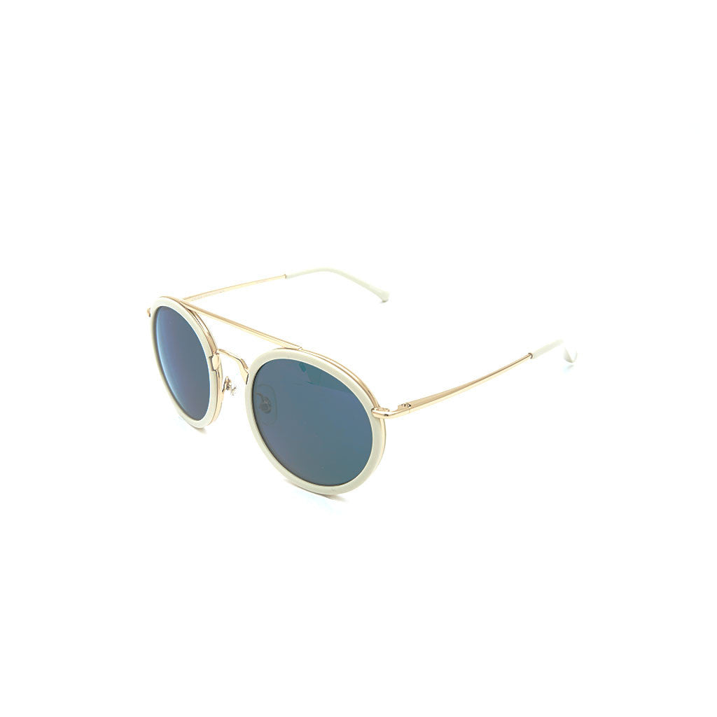 Linda Farrow x Dries Van Noten 52 in Bone and Gold