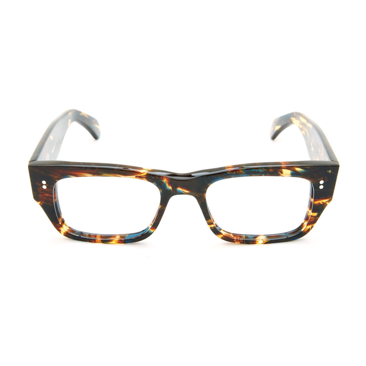Garrison — Teal Amber Tort