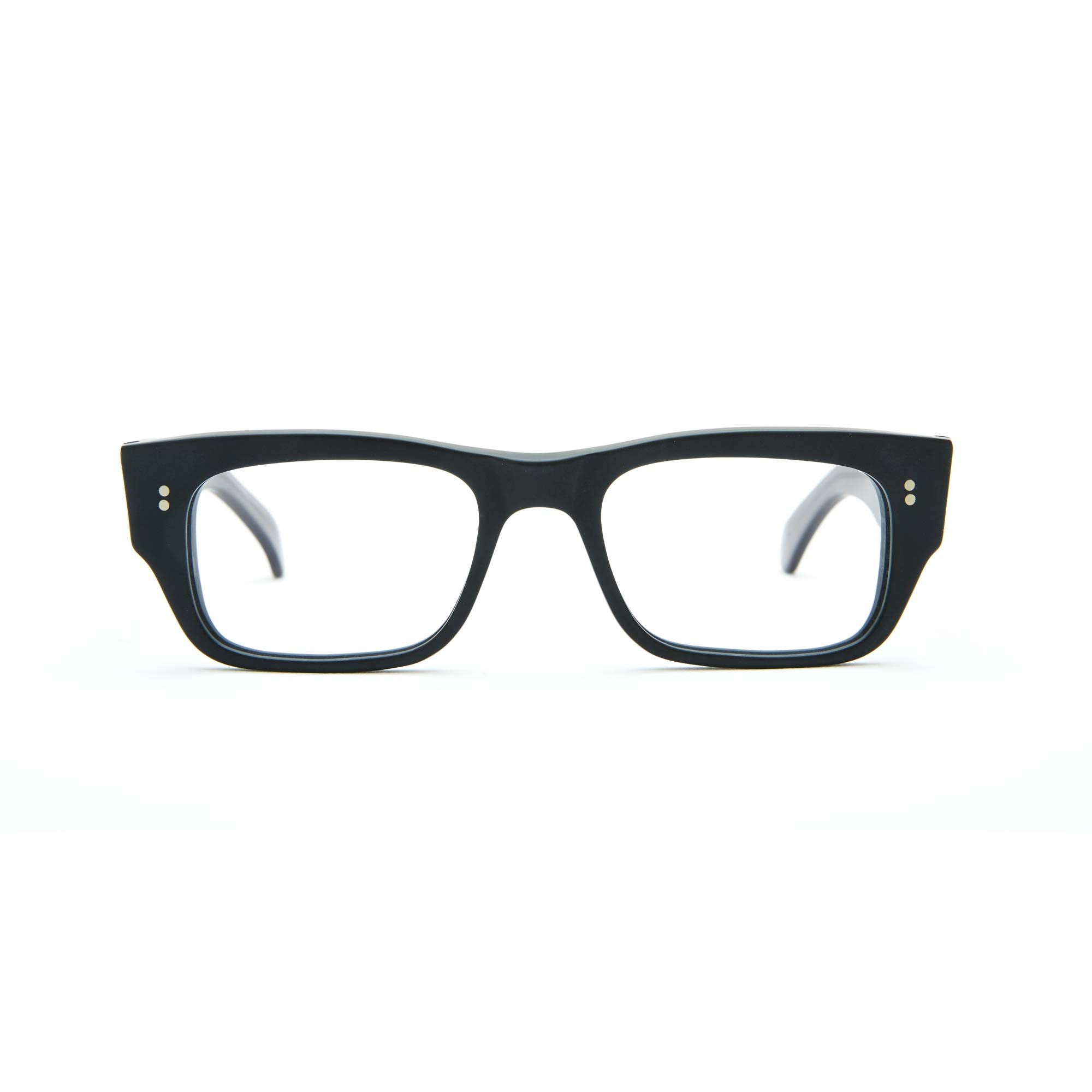 Garrison Rd. Matte Black with Grey Temples