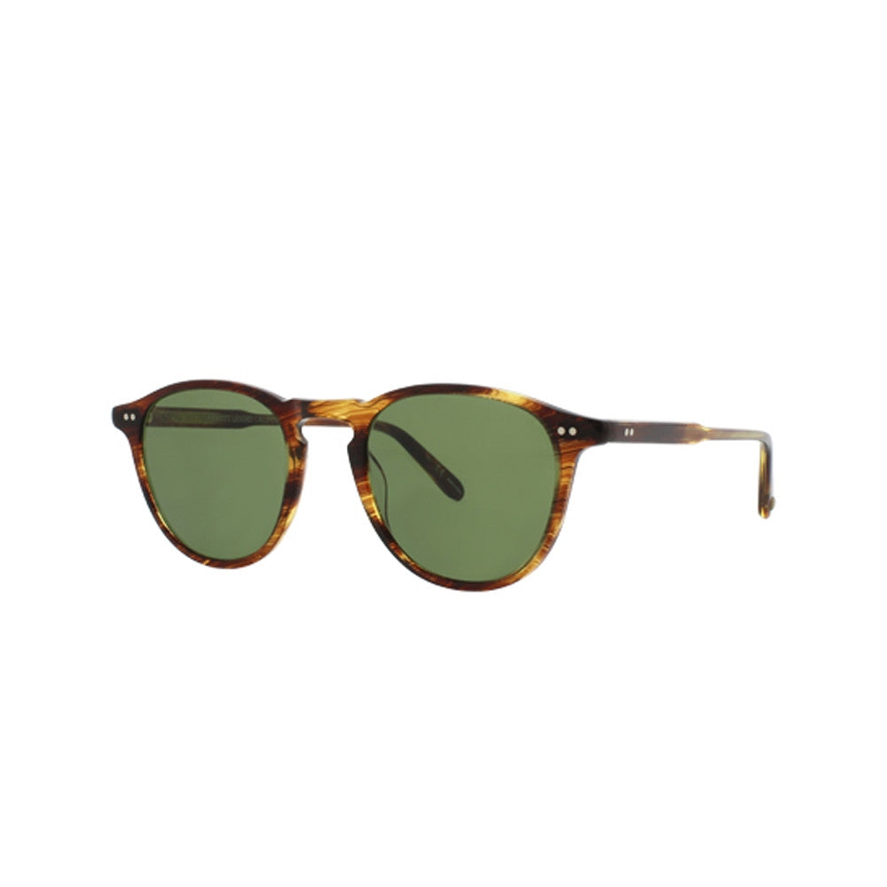 Hampton in Chestnut with Pure Green Glass Lenses
