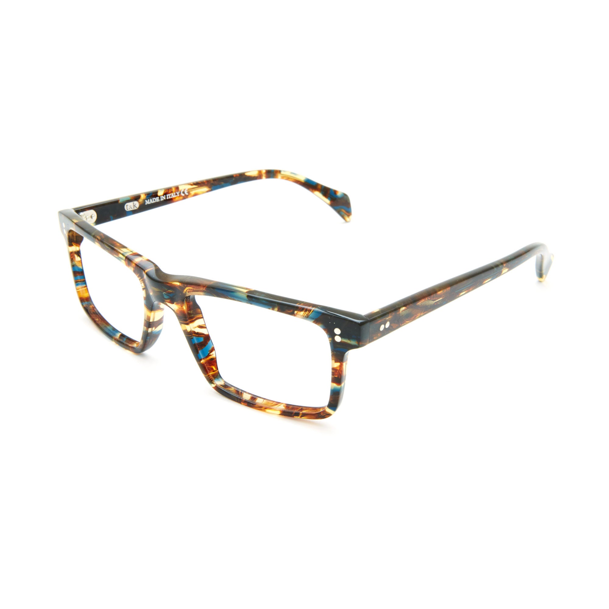 Stafford St. Teal Amber Tort
