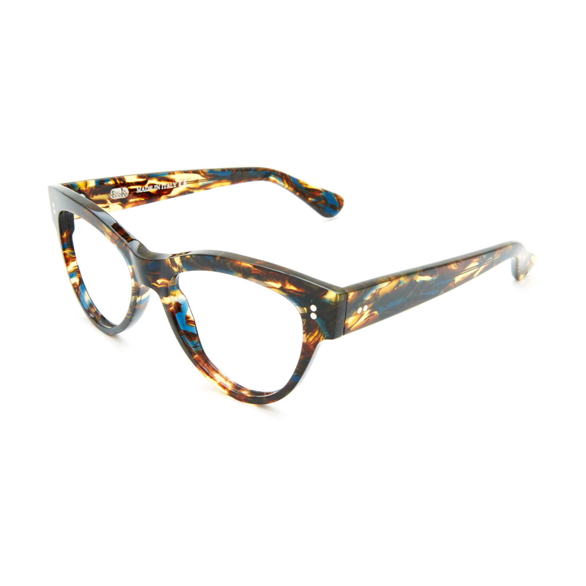 Trinity St. Teal Amber Tort
