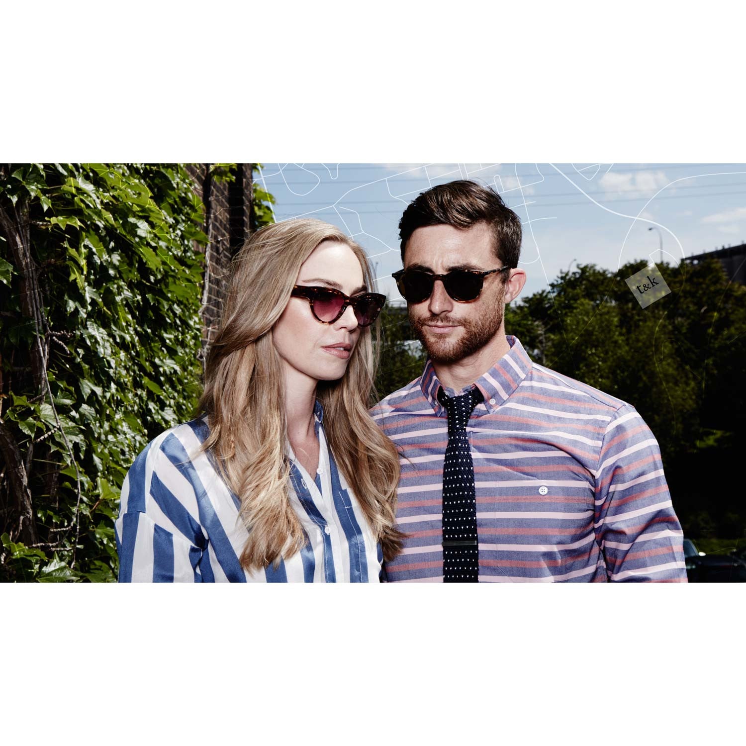 His: Harrison Rd. — Hers: Trinity St.