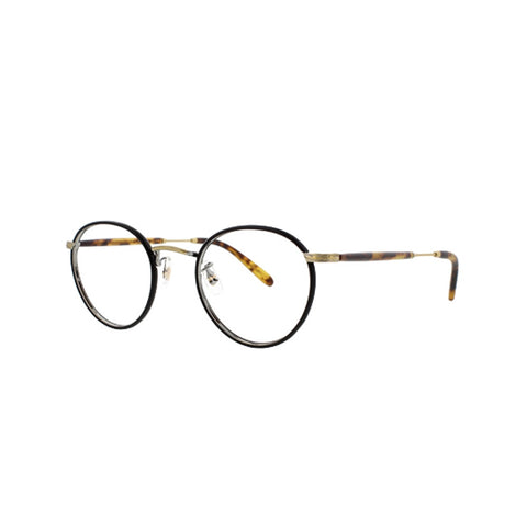 Wilson Matte Black with Matte Spotted Tortoise temples